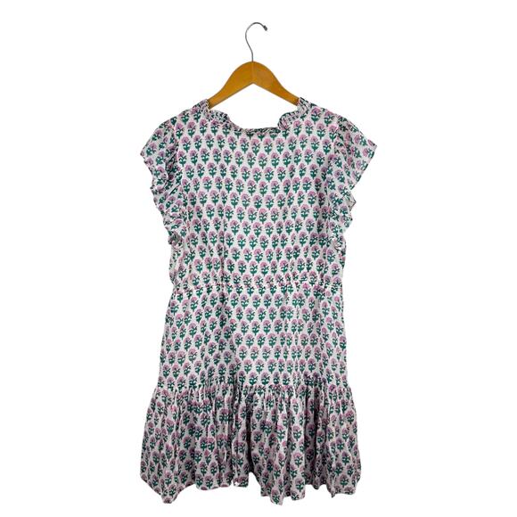 Oliphant Ruffle Hem Mini Dress - Picture 6 of 6